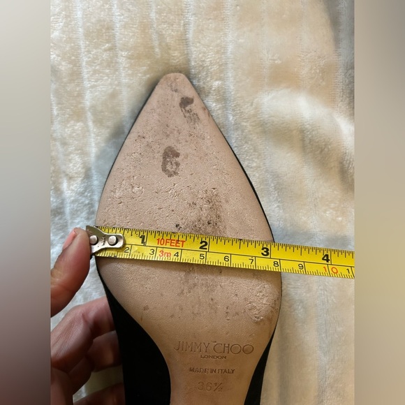 Jimmy Choo kitten heels black 36 1/2 - Picture 12 of 13